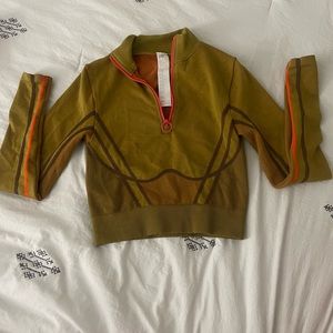 Yellow mustard fabletic set size Xs both